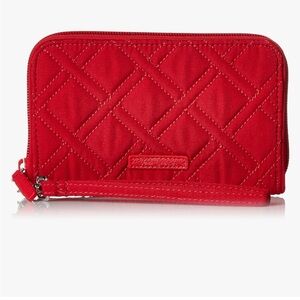 VGUC Vera Bradley Women's Polyester RFID Grab & Go Wristlet